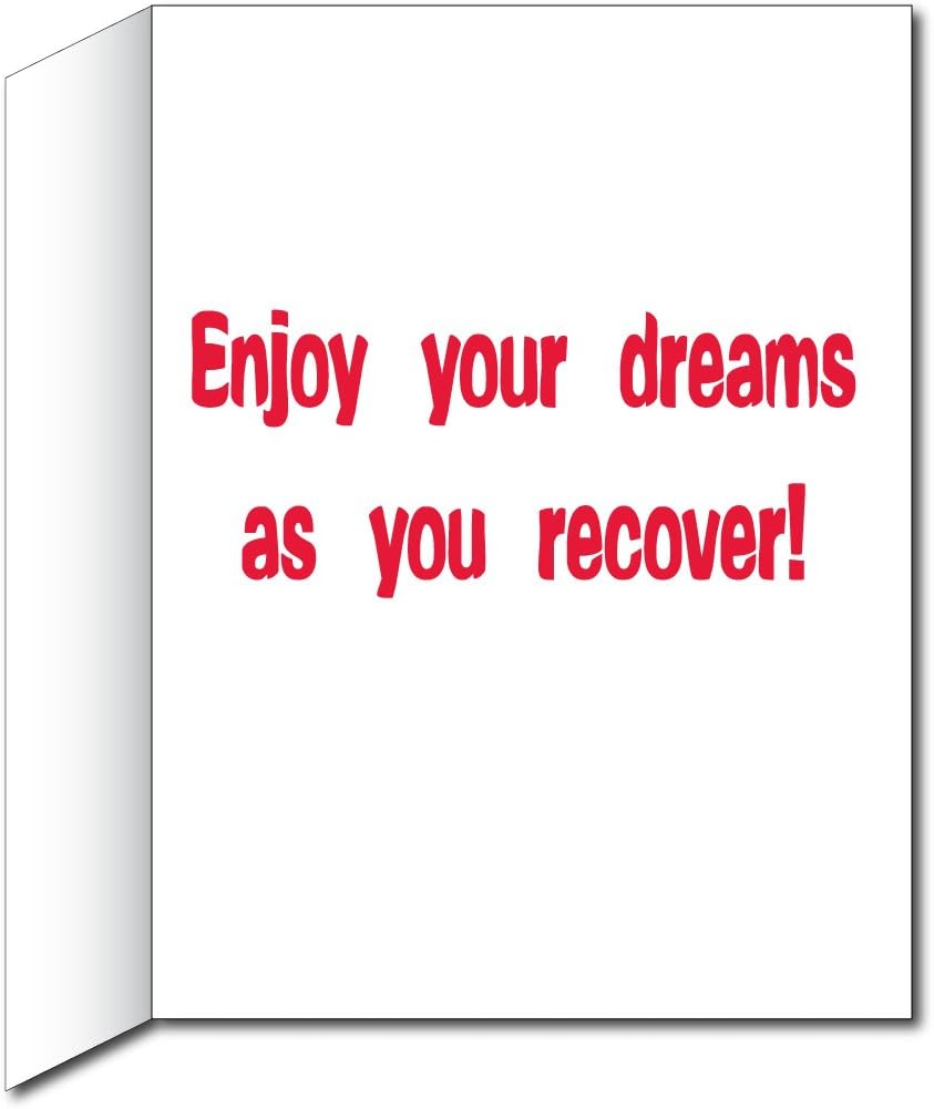 VictoryStore Jumbo Greeting Cards: Giant Get Well Card (Nurse), 2 feet x 3 feet Card with Envelope