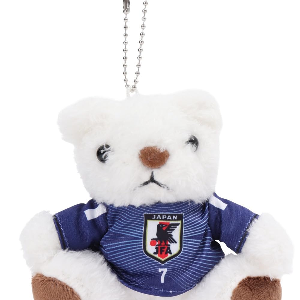Amazon | [JFA] サッカー日本代表 ユニフォームベアキーホルダー2026