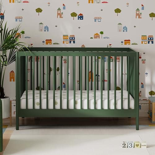 image for DaVinci Birdie 3-in-1 Convertible Baby Crib with Toddler Bed & Daybed 