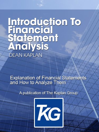 Cover of Introduction To Financial Statement Analysis