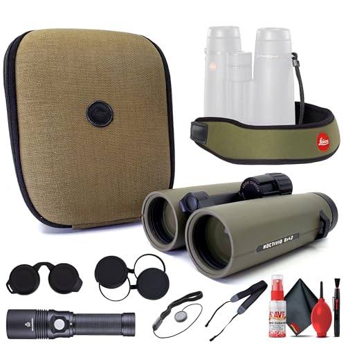 Binocular Leica Noctivid 8x42 Green con accesorios miniatura 4