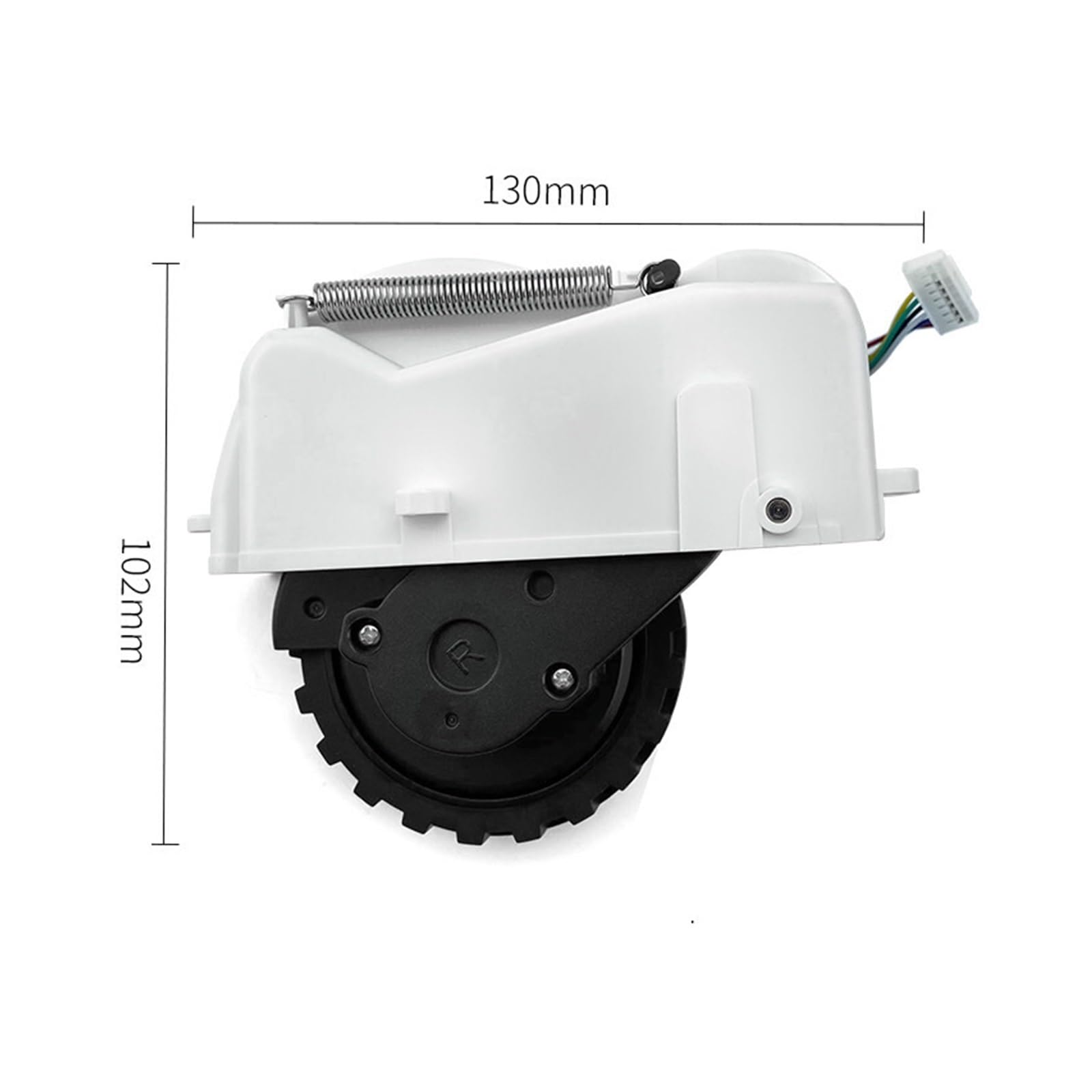 HIZON Accesorios for aspiradoras Robot, Rueda de repuestos,