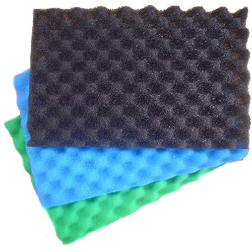Repuestos de espuma para filtro de estanque 43 x 21 x 1 pulg miniatura 1
