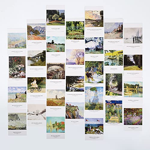 Cartes postales Monet pour collage mural vintage esthétique et affiche de décoration
