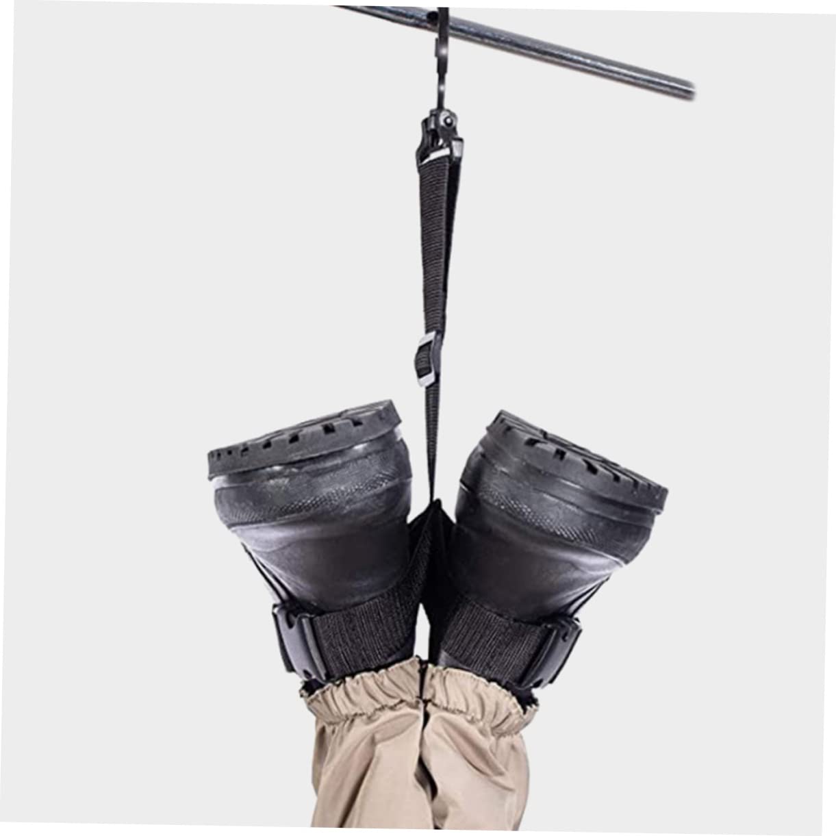 Cintre pour Cuissardes Sangle Réglable Étendoir Boucles Plastique Support De Séchage pour Waders