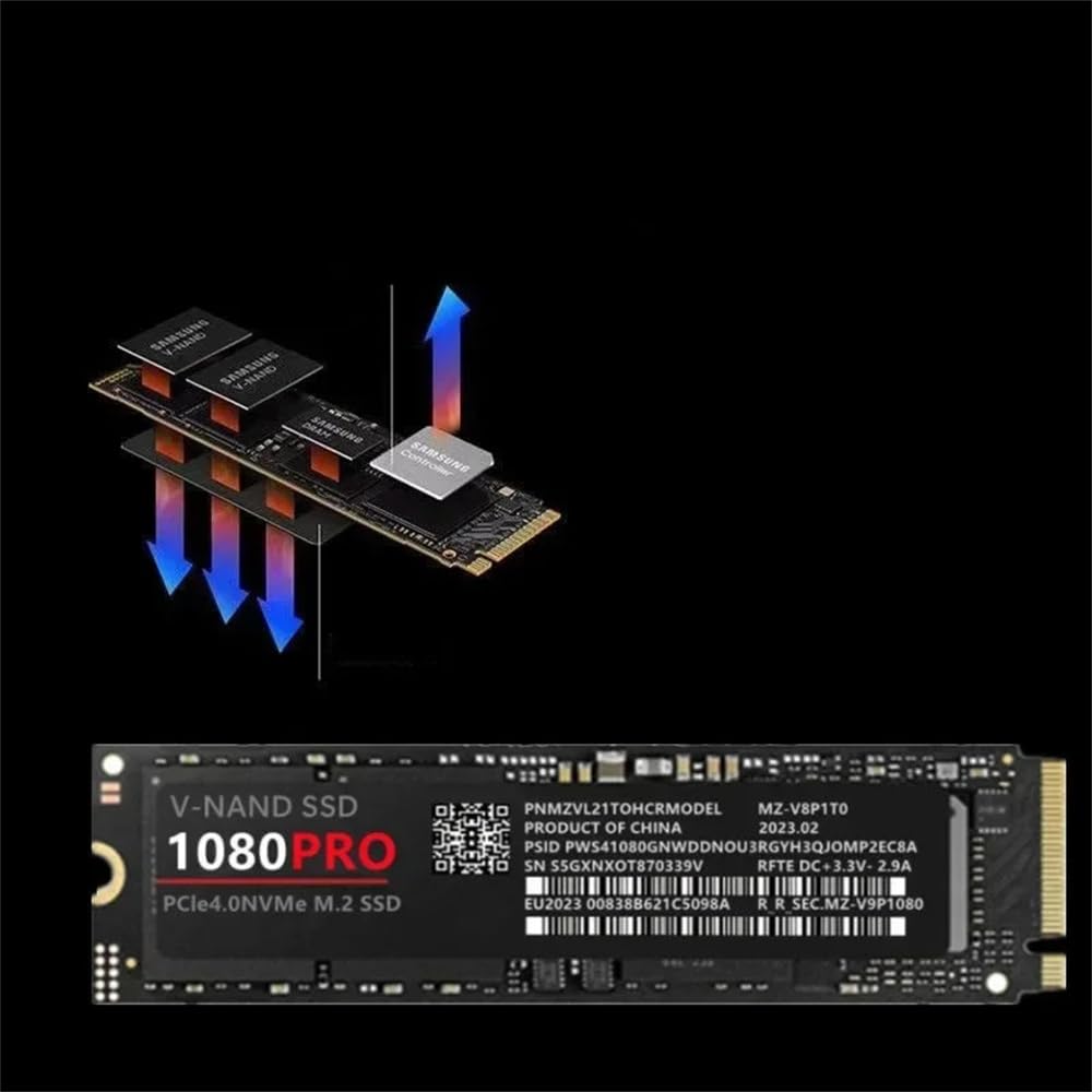 1 pcs, 1080 PRO 4TB Original SSD M2 2280 PCIe 4.0 NVME SSD