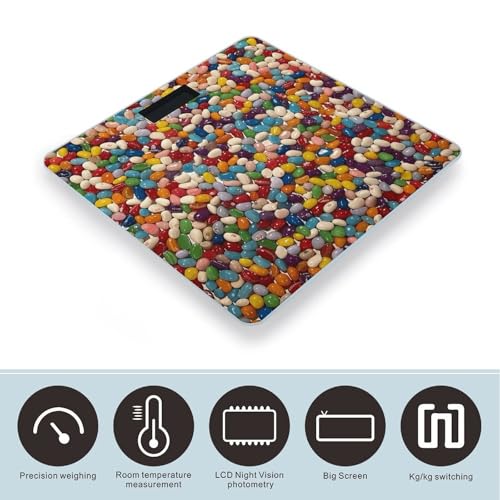 Báscula Digital para Baño Assorted Jelly Beans 400 lb miniatura 3
