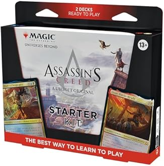 Magic: The Gathering Starter Kit - Assassin's Creed - 2 Decks Ready to Use (English Version)
