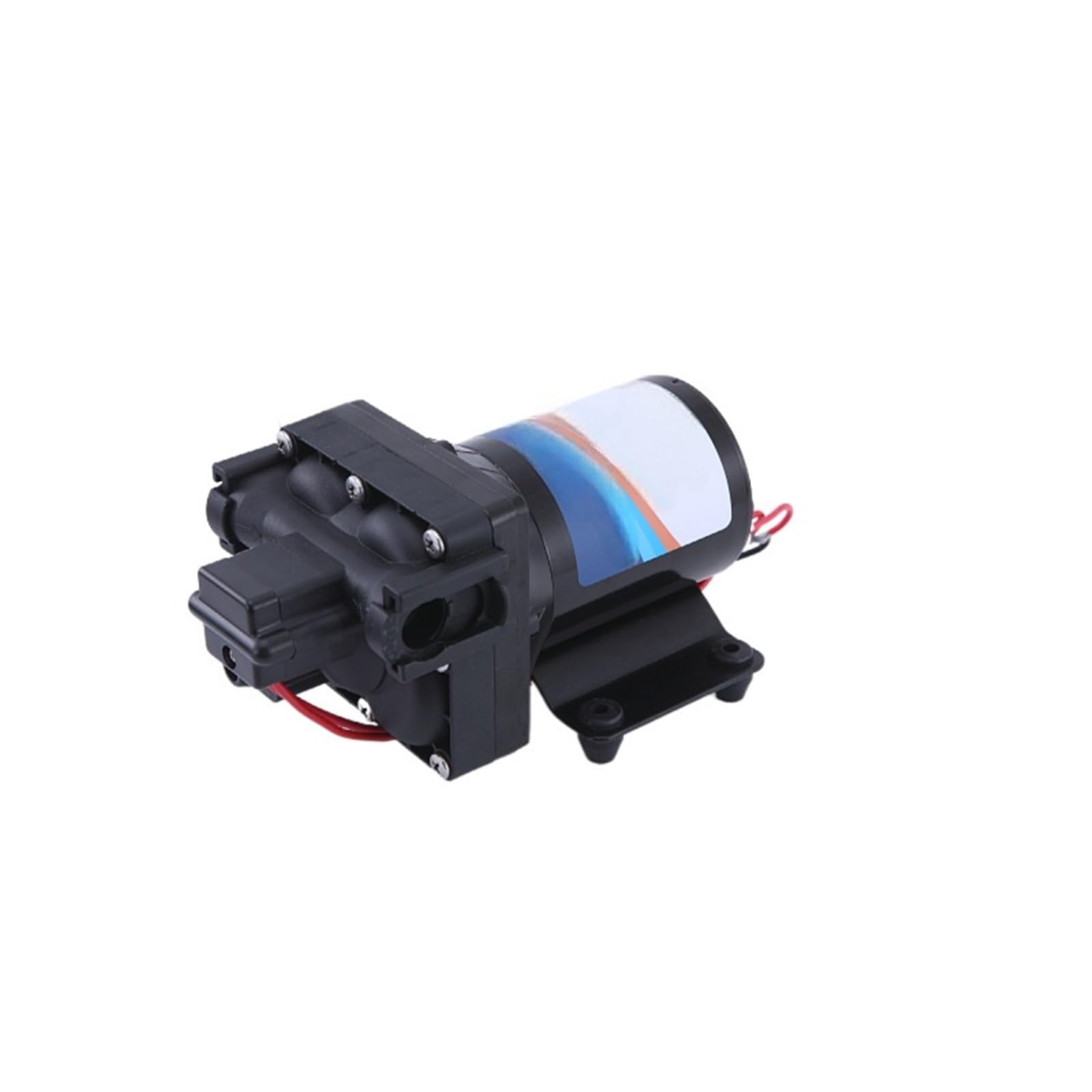 24V Stille Wasserpumpe 11,3L Yacht Booster 12V RV Wasserversorgung Sauberes Wasser Hochdruckpumpe Mini elektrische Membranpumpe,Robuste(24V)