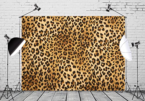Fondo Fotográfico Leopardo 6x4 pies Tela miniatura 2