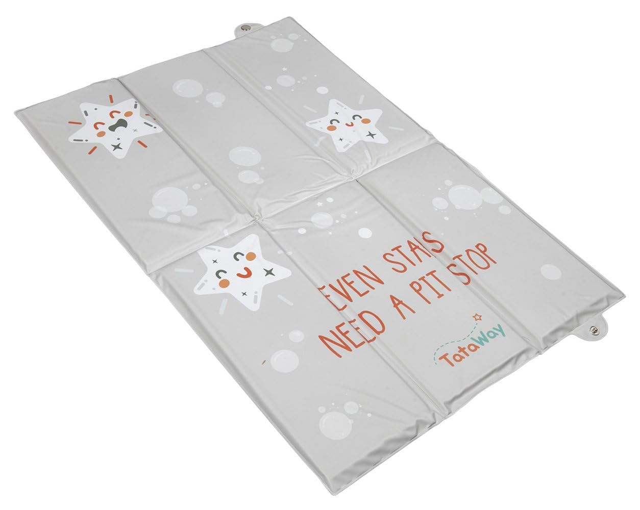 Table à langer pliable portable pour bébés, matelas à langer de voyage imperméable et compact, avec poches de rangement, doux et lavable, idéal pour les sorties et les voyages