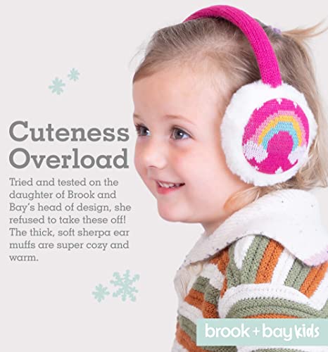 Brook + Bay Ear Muffs For Kids - Winter Kids Ear Muffs For Boys & Girls - Kids Ear Warmer - Cozy Ear Warmers For Kids - Toddler Ear Muffs #TOP1