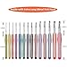 KOKNIT 14 Sizes Crochet Hooks Set, 2mm-10mm Ergonomic Crochet Hooks with Case for Arthritic Hands, Extra Long Crochet Needles