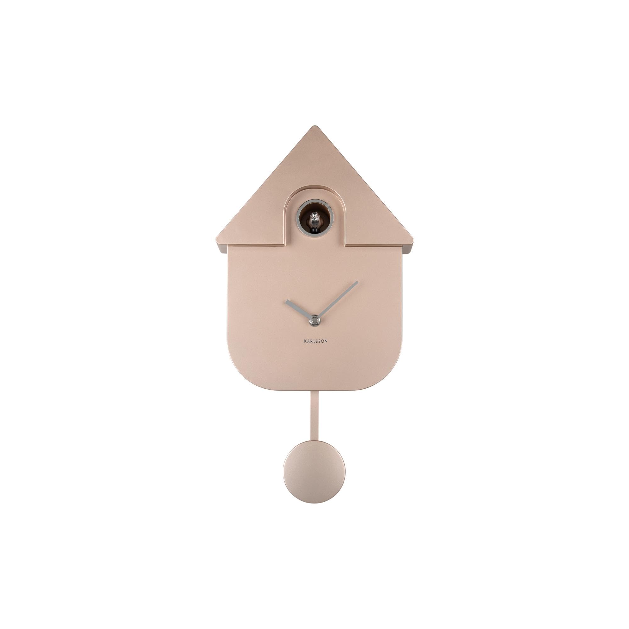 [DL] Horloge murale moderne Cuckoo ABS métallisé or rose