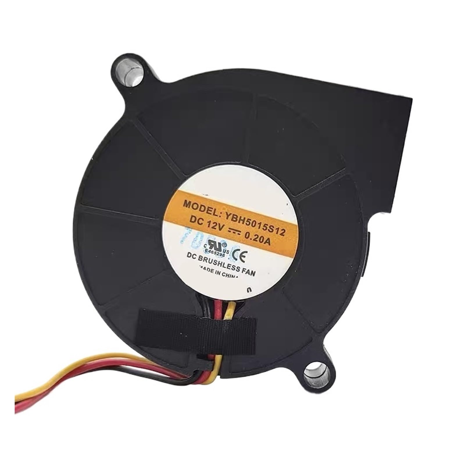 Ventilador de refrigeración de 3 cables YBH5015S12 12V CC eficiente