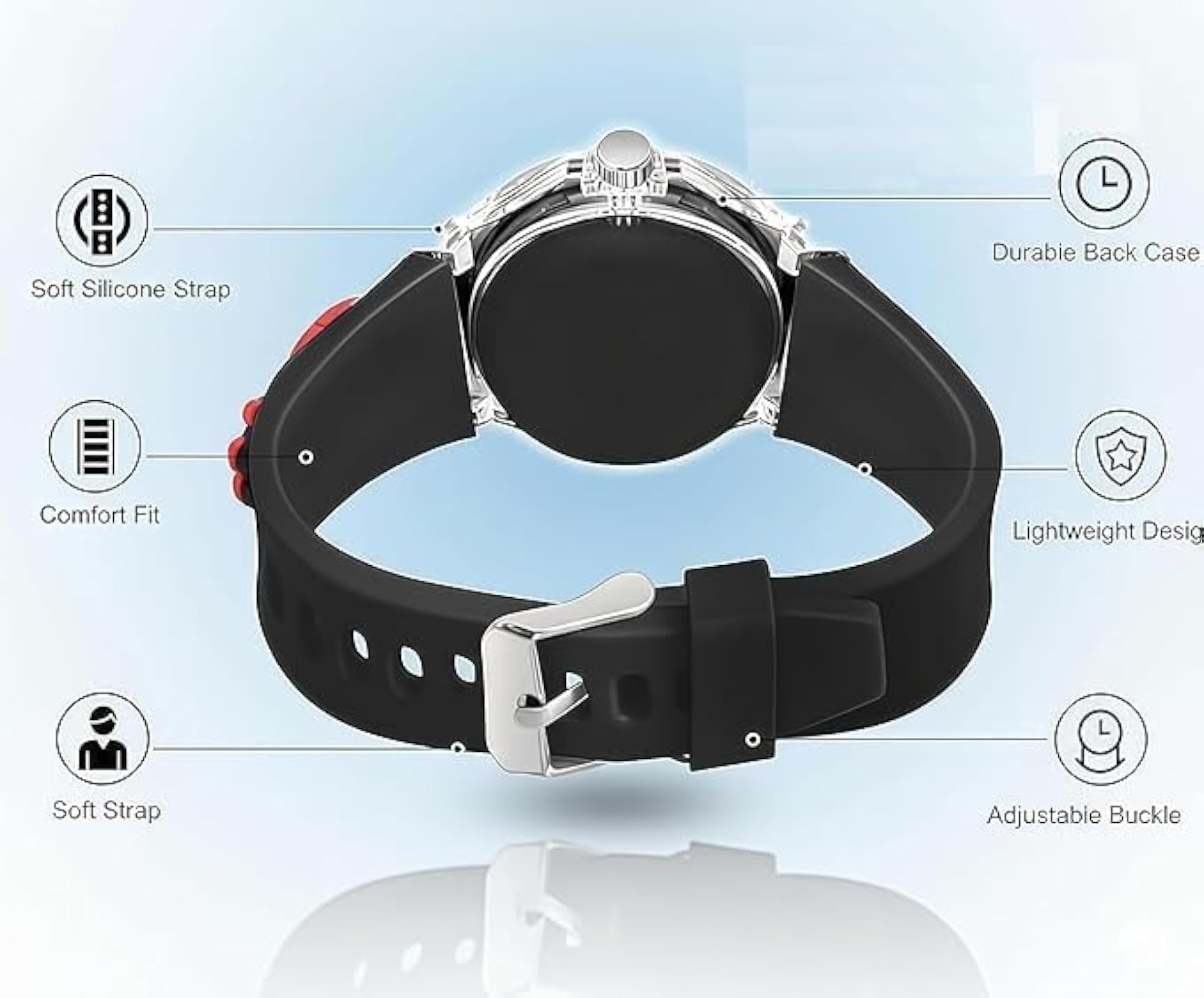 Analog Watch for Kids with 3D Cartoon