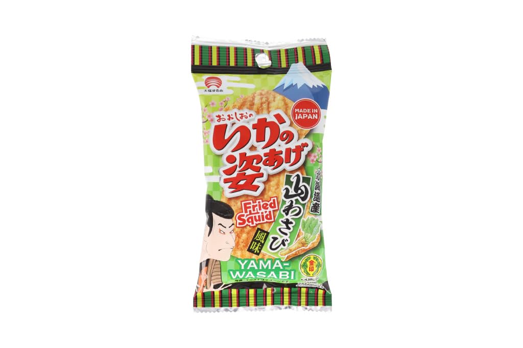 合食 いかの姿あげ 金印山わさび風味 4枚×10袋