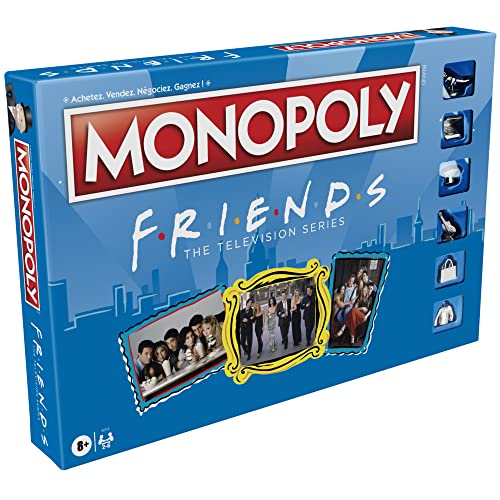 Hasbro Gaming Jeu Monopoly : Édition Friends, la série télé, Jeu de Plateau pour Les Fans de Friends, à partir de 8 Ans Multicolore – Image 3