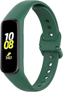 Silicone Watch Sport Strap Band For Samsung Galaxy Fit2 Wristband Smart Bracelet Replacement Band Silicone Watch for Samsung Galaxy Fit 2 - Green, One Size