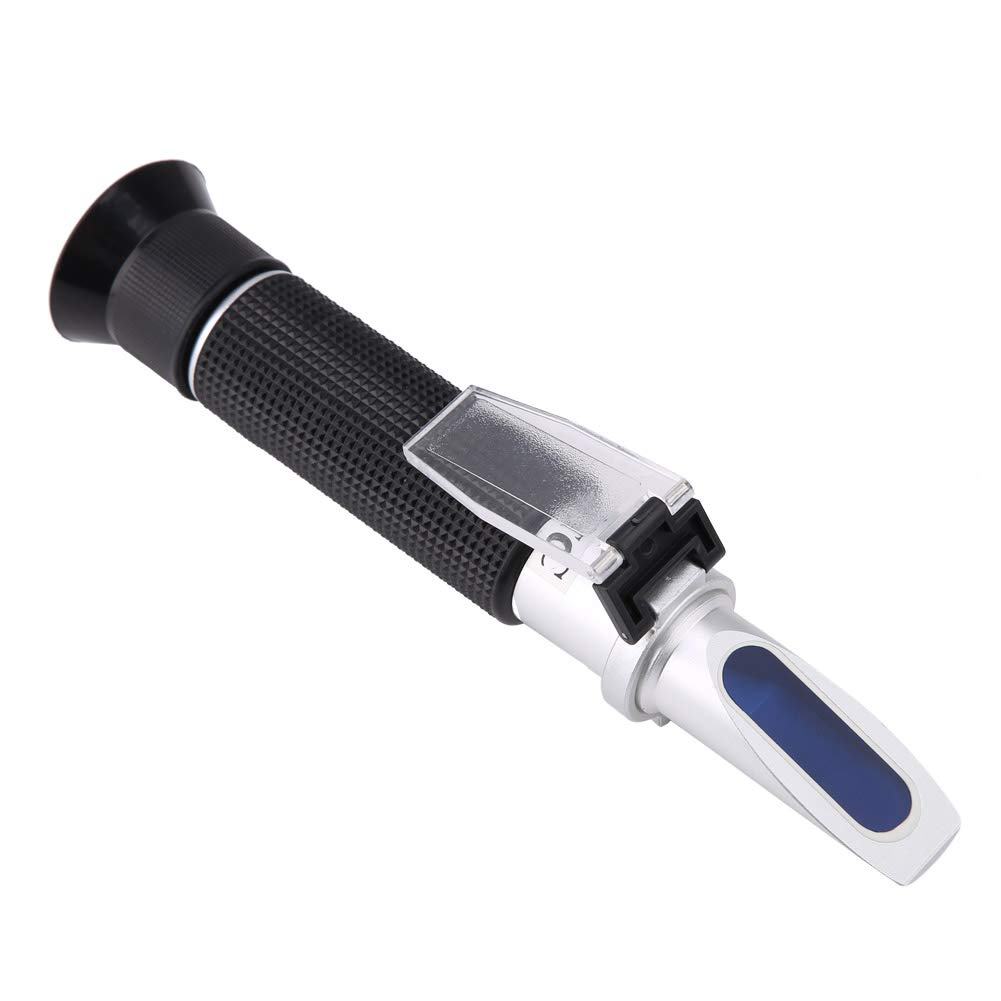 AMONIDA 2~14g/dl Clinical pet Refractometer, 1.000~1.060 SG Urine Specific Gravity Refractometer, Manual Focusingq Handheld Dog
