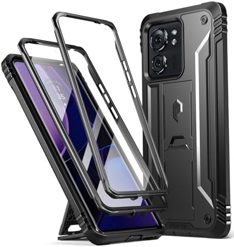 Poetic Spartan For Galaxy Z Fold 6 Case Full-Body Protective Cover Gun Metal - View #4