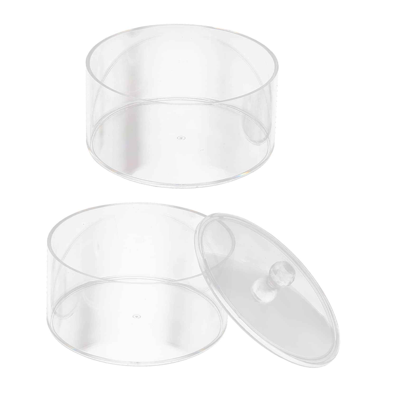 BELLIFFY Acrylic Stackable Belt Organizer with Lid Clear Jewelry and Watch Storage Box Design Versatile for Belts Premium Quality Acrylic Material