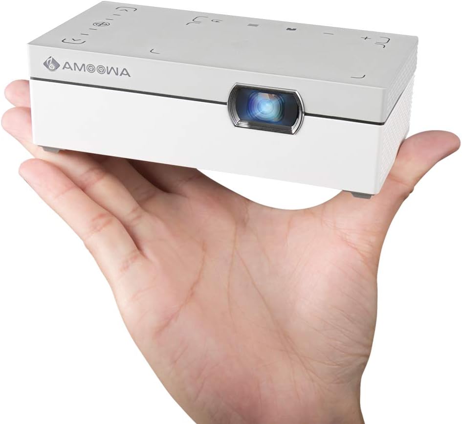 Limited Discount Amoowa Mini Projector - Portable WiFi Video Projector, 200 ANSI Lumen Pocket Cinema - Support iPhone, Android, Laptop for Home & Outdoor,W/ HDMI,USB & Touchpad Control Black Friday - 50% OFF Amoowa Mini Projector - Portable WiFi Video Projector, 200 ANSI Lumen Pocket Cinema - Support iPhone, Android, Laptop for Home & Outdoor,W/ HDMI,USB & Touchpad Control