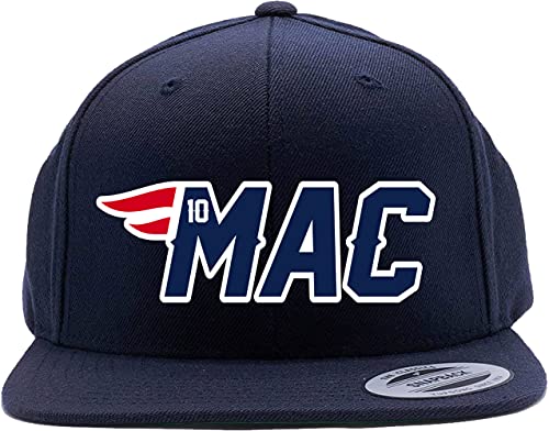 Navy Snapback New England Mac Logo Hat