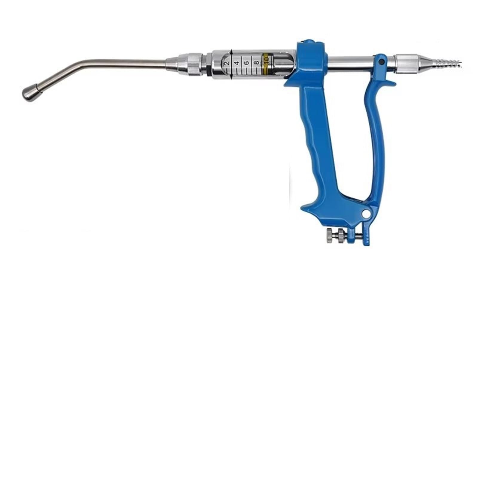 Veterinärkontinuierliches Dosiergerät 5/10/20/30/50 Ml Tier Veterinär Kontinuierliche Dosierung Gerät Automatische Impfstoff Medikament Mit Flasche Rinder Ziege Schwein(10ml)