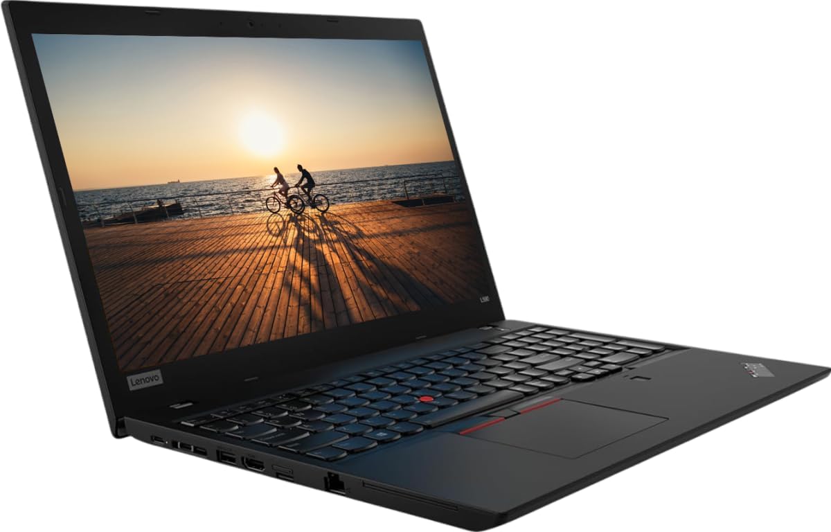 Lenovo ThinkPad L590 Ordenador portátil, Intel Core i3-8145U, 15.6" (1366x768), 8 GB de RAM, SSD de 256 GB, teclado QWERTY Japonés, Webcam, Windows 11 Pro (Reacondicionado)