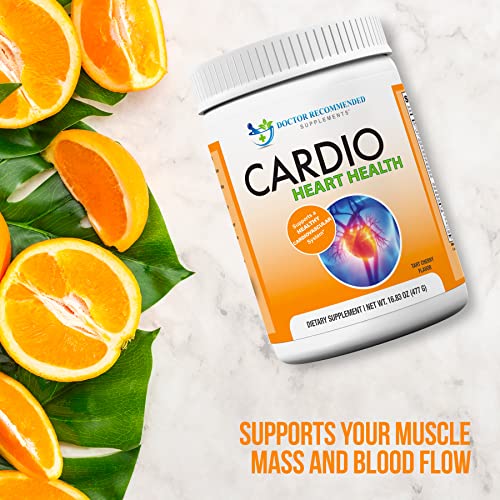 Cardio Heart Health Powder – L-Arginine Supplement 5000Mg & L-Citrulline 1000Mg,16.82 Oz #TOP4