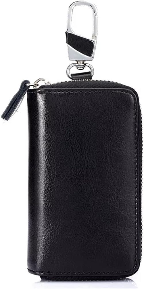 ZBHING(ジービーヒング) 大容量 多機能 レディース メンズ ジッパー キーウォレット ウォレットケース 12個のキースロット