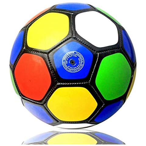 SDMAX Size 5 Multicolour Football for All Ages Cover