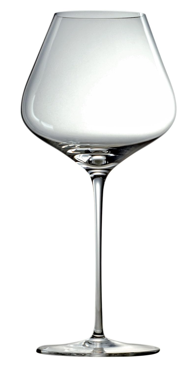 Stölzle Lausitz Verres Bourgogne Grand Cru Q1 lot de 6, 870 ml – Verres à vin rouge en cristal sans plomb faits main pour Bourgogne Grand Cru et vins rouges puissants, lavables au lave-vaisselle