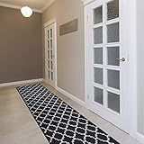 DUAL TEXTURED PILE: High and low loops LOW PILE HEIGHT: Great for living room, kids bedroom, hallway EASY TO CLEAN: Wipe spills with damp cloth, vacuum regularly STYLISH AND FUNCTIONAL: Modern style to suit all decor, while protecting your floors.