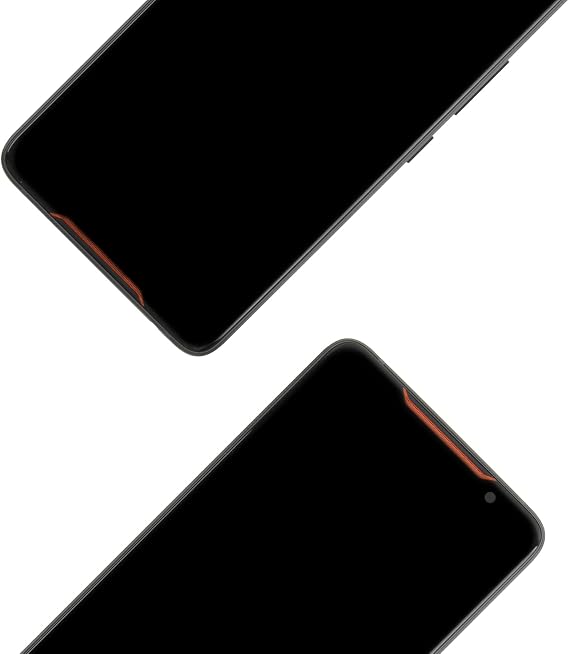 SRJTEK for Asus ROG Phone ZS600KL Replacement LCD Screen, Replacement LCD Panel, Phone Screen Repair Parts for Asus ROG Phone ZS600KL 6.0 LCD Display Touch Screen Digitizer Assembly Kit, Steel Glass Included