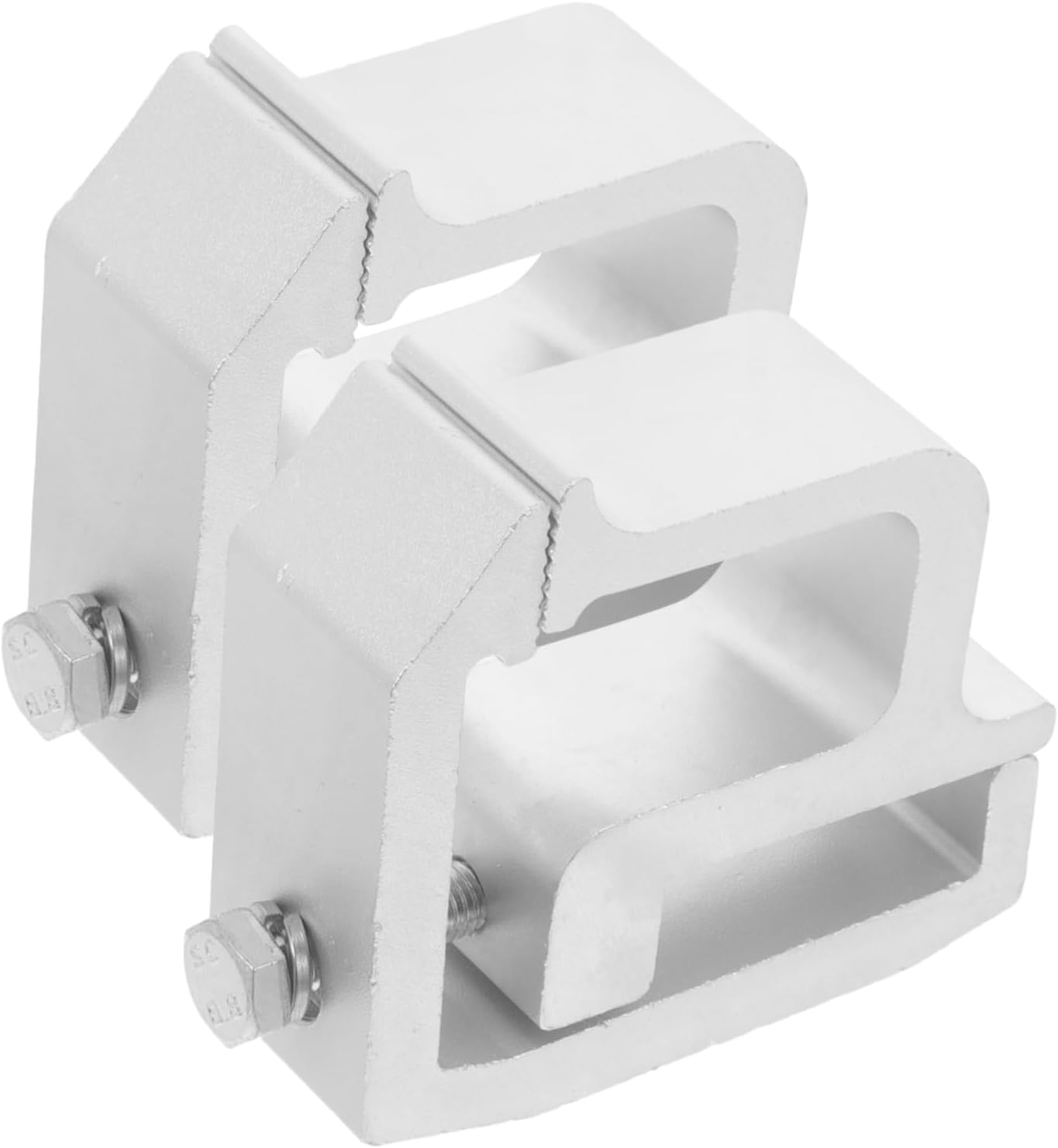 2pcs Heavy Duty Alloy Camper Shell Clamps for Secure Mounting Versatile Truck Bed Accessories Roof Cover Installation