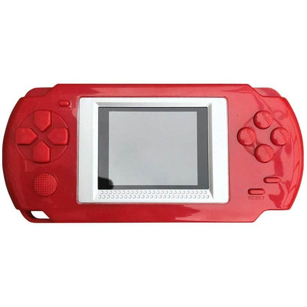 268 Retro Handheld Game Console, Portable Kids Adults Gifts, Flame Retardant for Better Games Playing Experience (red)