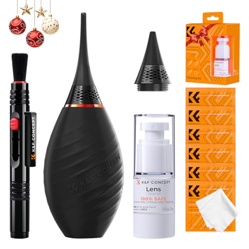 K&F CONCEPT 10-in-1 Camera Lens Cleaning Kit for DSLR Camera