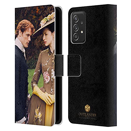Housse Samsung Galaxy A53 5G protection cuir avec fentes cartes motif Outlander