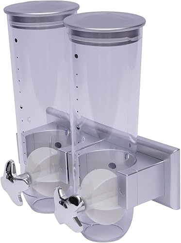 Miniatura 4 de Dispensador doble de alimentos Blade  Dispensador de alimentos secos perfecto como dispensador de dulces, nueces, arroz, granola, cereales y más