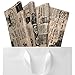 Tissue Paper for Gift Wrapping with Design (Vintage Newspaper) Black and Tan, 24 Large Sheets (20x30)