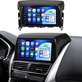 OiLiehu 2G+64G Android 13 per Mitsubishi Eclipse Cross 2018-2020 Autoradio 2 Din CarPlay Android Auto Autoradio con Schermo 9" con WiFi/GPS/Bluetooth/FM RDS/EQ/SWC/Telecamera Posteriore/Canbus
