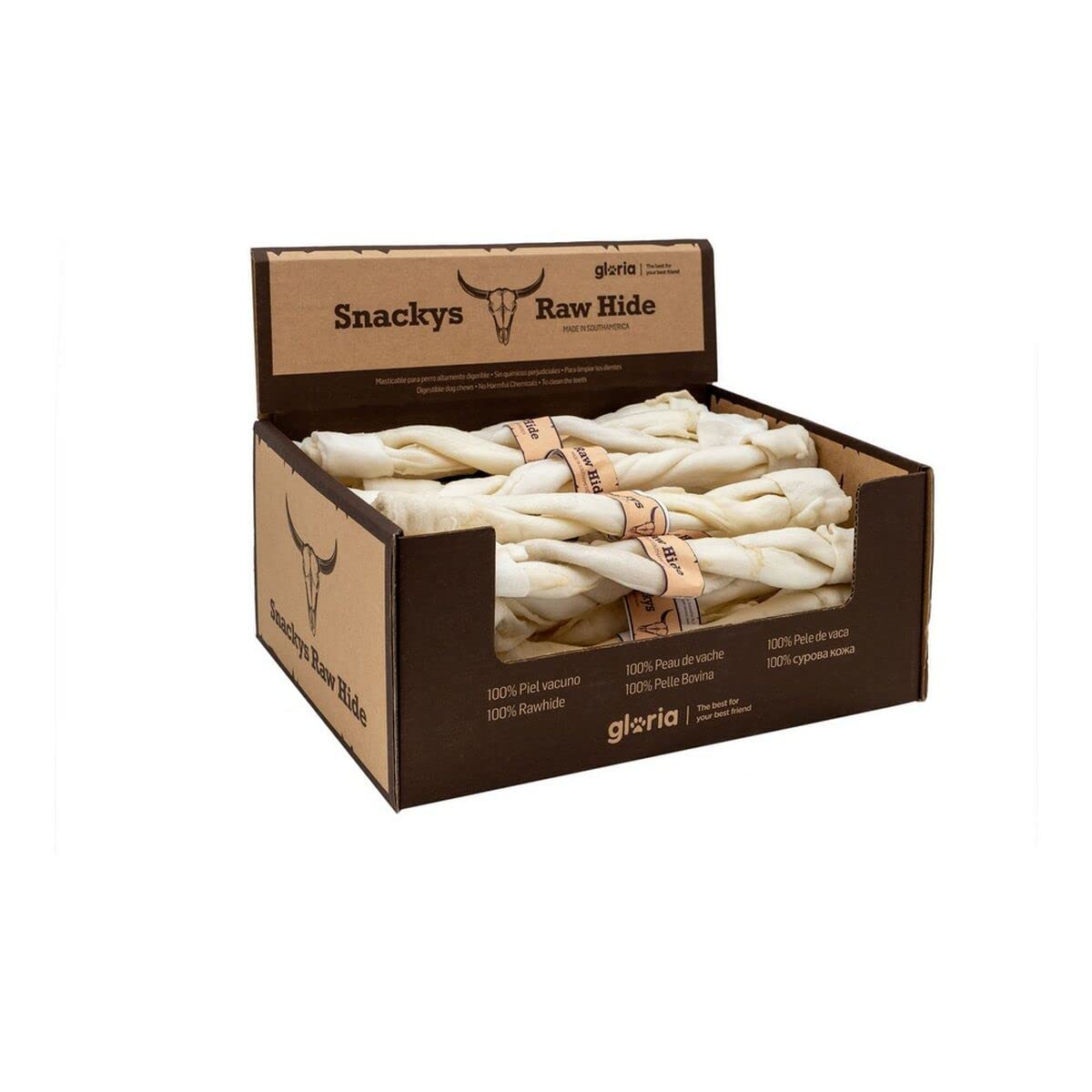 Gloria Snackys Rawhide Masticable Twin Stick 150 g
