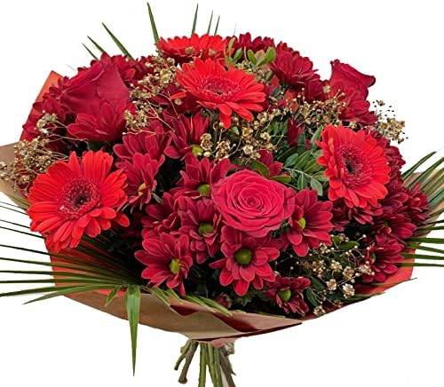 Merry Christmas Bouquet Merry Christmas Bouquet Gift,Fresh Cut Flowers, Free Next Working Day delivery. Merry Christmas is Hand Tied Bouquets.