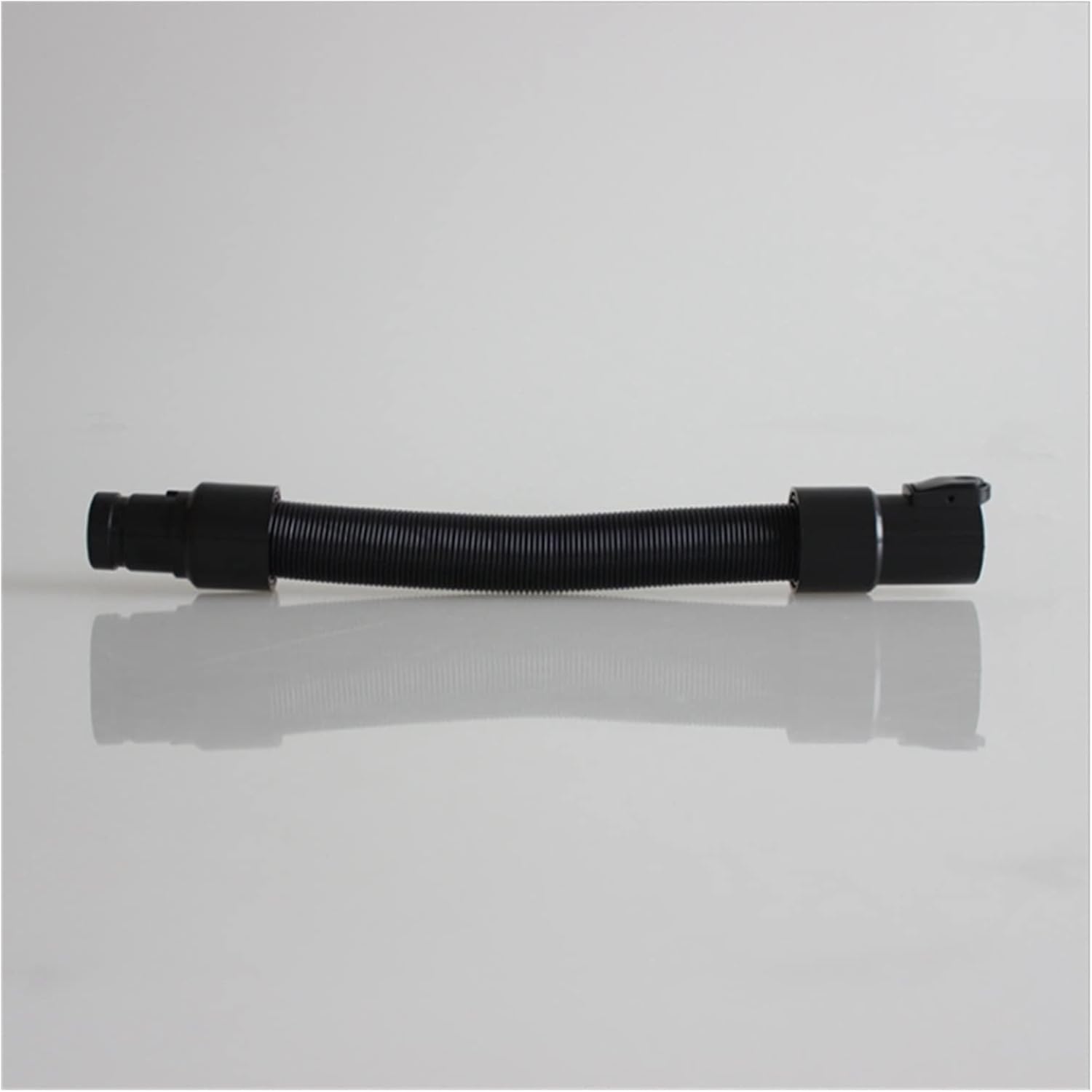 Vacuum Cleaner Accessories, Telescopic Hose, Vacuum Hose Connection Fit for Proscenic I9 Moosoo K17 Hoover Parts and Accessories (Color : Black)
