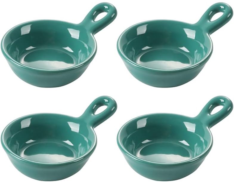 Ceramic Small Bowl-Cereal Dessert Bowl Baking and Serving 4 Pieces ff Yellow Ice Cream Bowl Oven Safe for Microwave Oven Dishwasher Refrigerator (Color : D) (D)