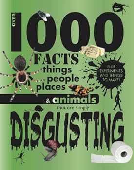 Hardcover OVER 1000 FACTS - DISGUSTING Book