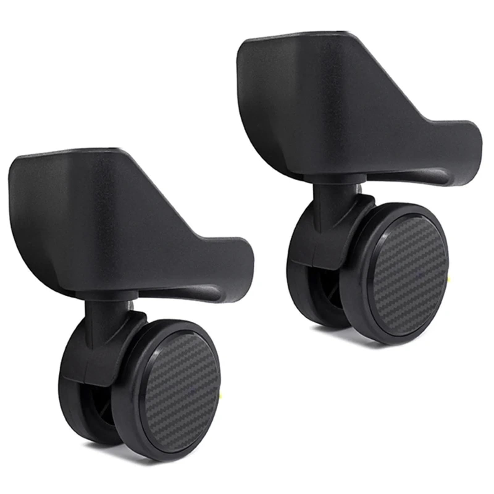 GYEQXKT Luggage Replacement Wheels - 1 Pair 360° Swivel Rolling Suitcase Caster Universal Fit for Most Travel LuggageSpinner Wheel Replacement (W199)
