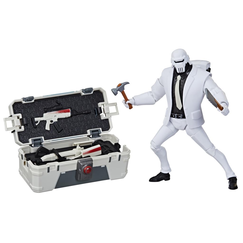 Fortnite Victory Royale Series Brutus (Ghost) Deluxe Pack - Personaggio d'azione da collezione con accessori, a partire da 8 anni da 6"